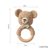 Baby Toys Crochet Animal Rattle