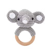 Baby Toys Crochet Animal Rattle