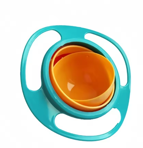 360 Rotation Baby Gyro Feeding Bowl
