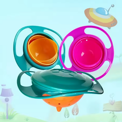 360 Rotation Baby Gyro Feeding Bowl
