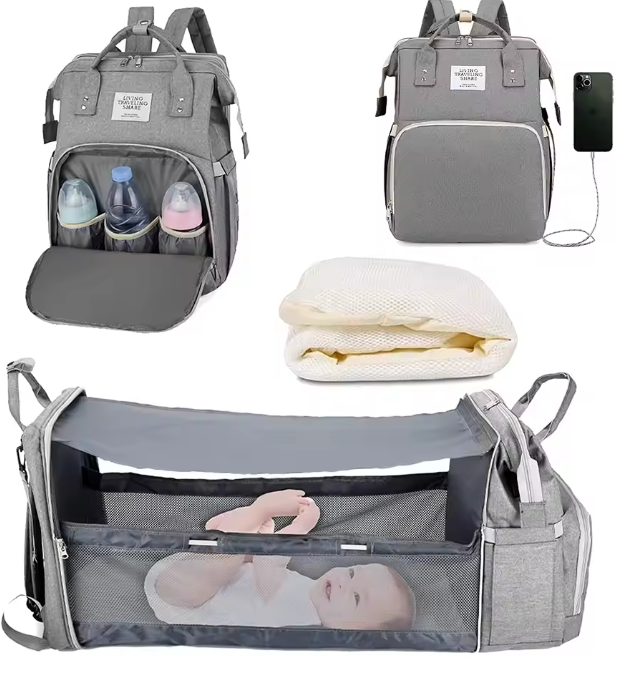 3 in 1 Diaper Bag Backpack