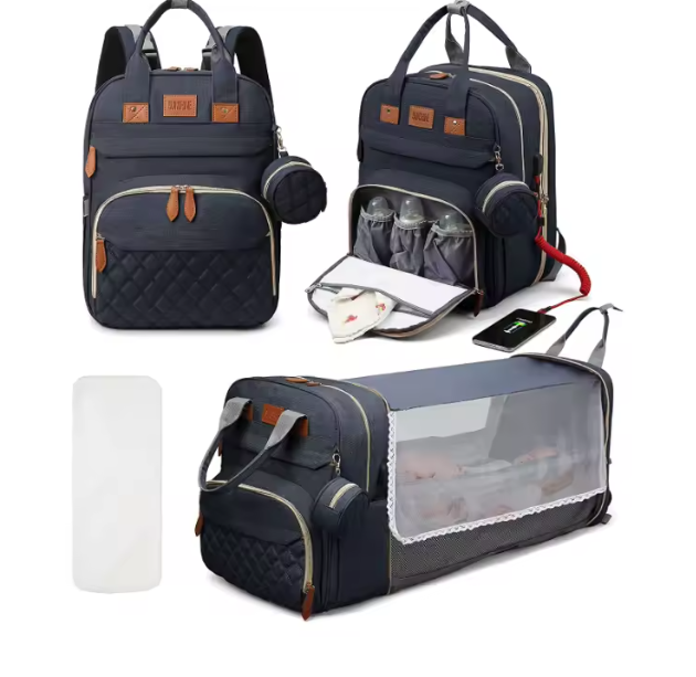 3 in 1 Diaper Bag Backpack